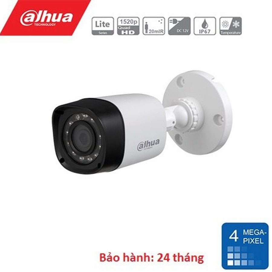 {Giá Hủy Diệt} Camera HDCVI hồng ngoại 4.0 Megapixel DAHUA HAC-HFW1400RP - Hàng chính hãng .