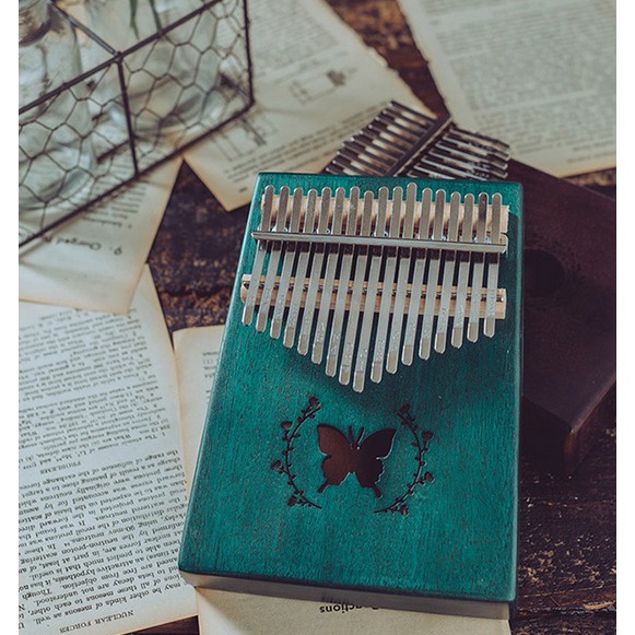 Đàn kalimba 17 phím EQ làm từ gỗ gụ