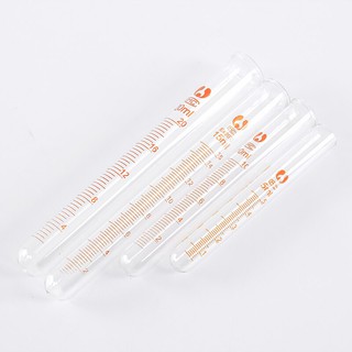 Ống nghiệm thủy tinh chia vạch cổ trơn 25ml- kích thước 18x180mm