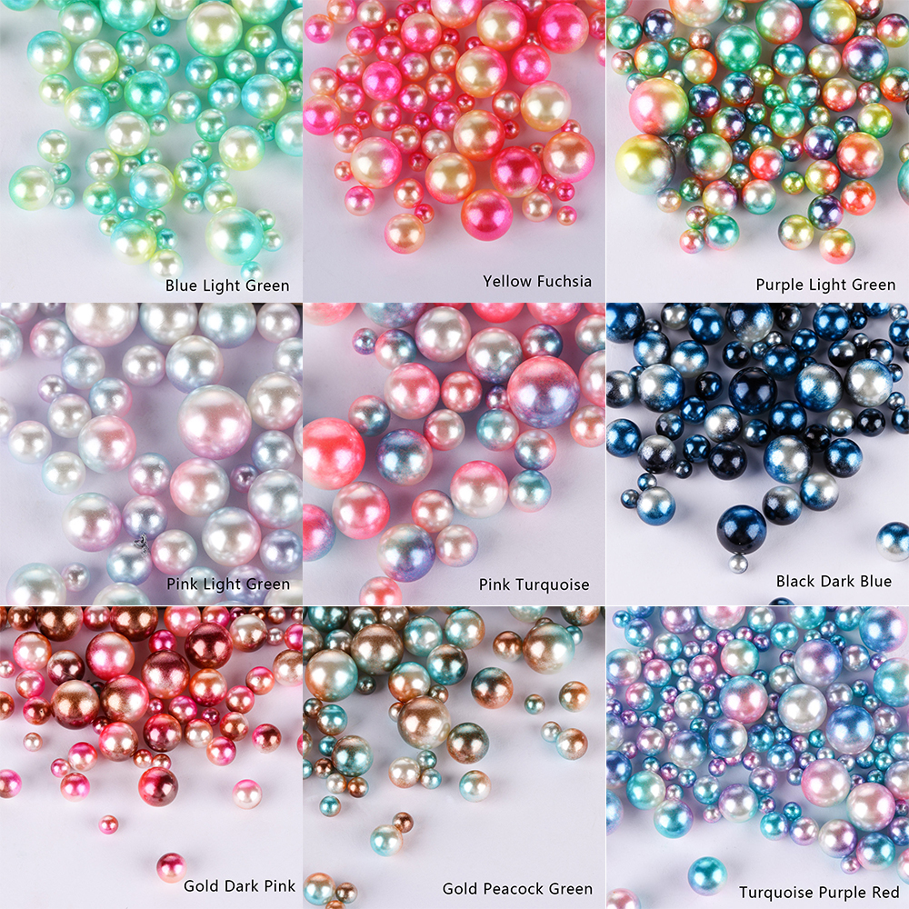 Set 250 hạt cườm trang trí/ làm đồ thủ công 4/ 6/ 8/ 10mm