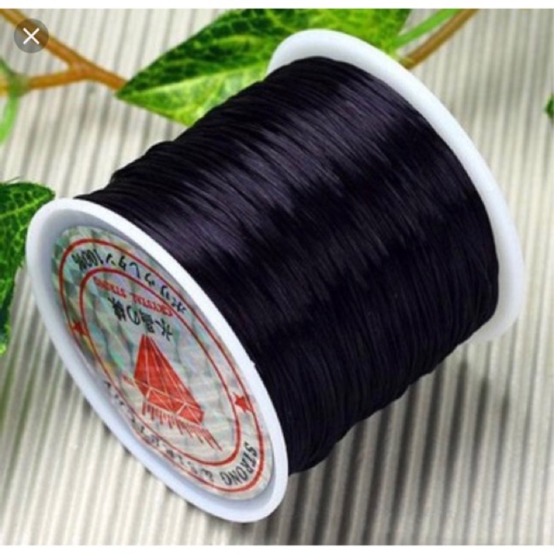 Chỉ nối tóc cao cấp cuộn dày GIÁ RẺ sợi chỉ mõng, dai, hai màu thông dụng nâu, đen, dùng nhiều trong nối tóc