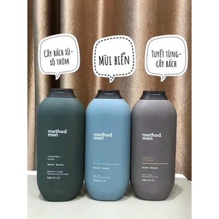 Sữa tắm Method Body 532ML (inbox chọn màu)