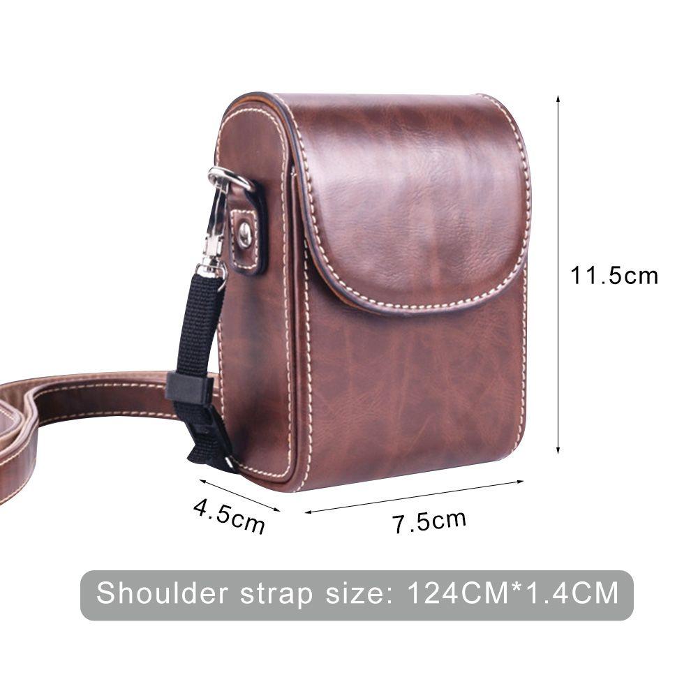 Túi Da Pu Đựng Máy Ảnh Canon Chống Thấm Nước Đa Năng Bảo Vệ Tiện Dụng