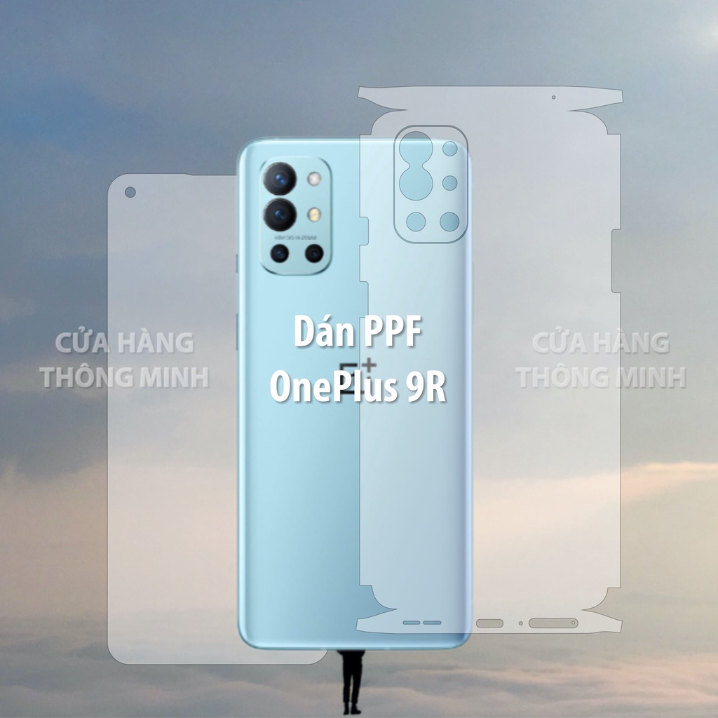 Tấm dán OnePlus 9R(One Plus 9R) dán PPF mặt trước, dán mặt sau, dán màn hình, dán mặt lưng Full viền chuẩn