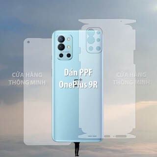 Tấm dán OnePlus 9R(One Plus 9R) dán PPF mặt trước, dán mặt sau, dán màn hình, dán mặt lưng Full viền chuẩn