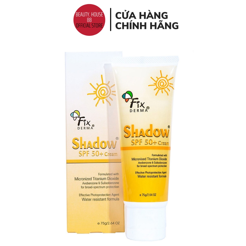 Kem Chống Nắng Fixderma Shadow SPF50 Cream SPF 30 Gel