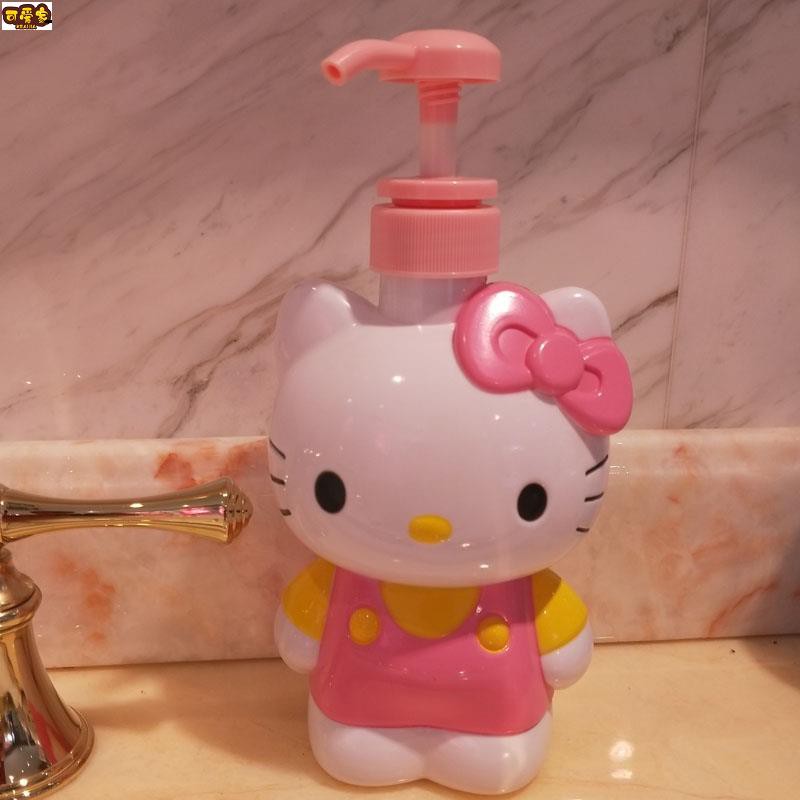 Bình Đựng Dầu Gội / Sữa Tắm Dạng Nhấn Hình Hello kitty Đáng Yêu