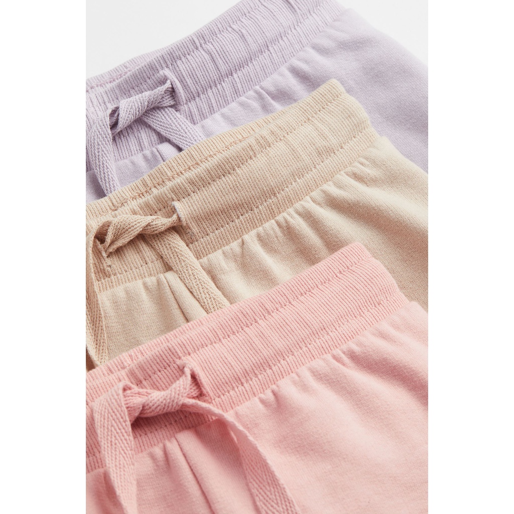 Set 3 quần short HM aut bé gái