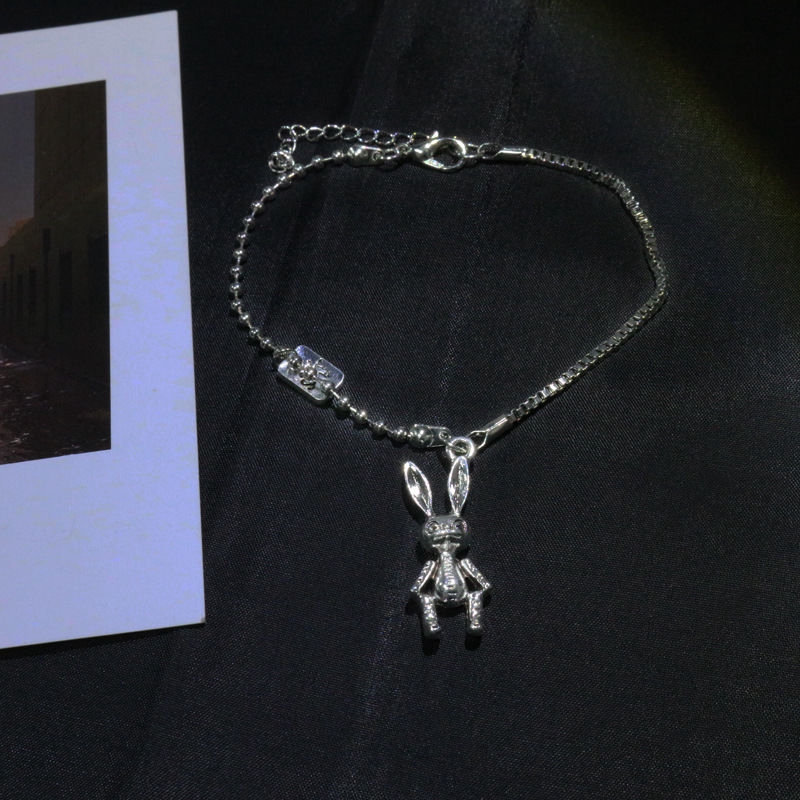 Vòng Tay Trang Trí Hình Thỏ Dễ Thương Thời Trang Hip Hop 22210