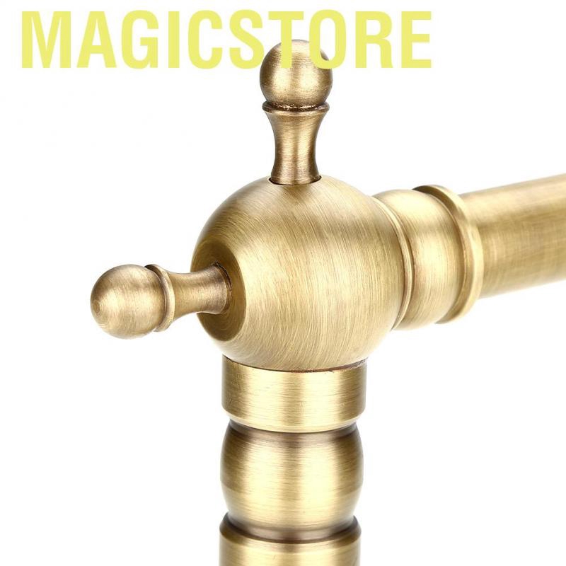 Magicstore Antique Retro Style Solid Brass Kitchen Bathroom Basin Sink Faucet Hot &amp; Cold Pipes Mixer Tap