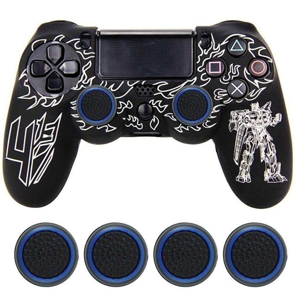 BTLIMER Set 4 Nút Chống Trượt 360 Độ Cho Tay Cầm Chơi Game PS3 PS4 XBOX One