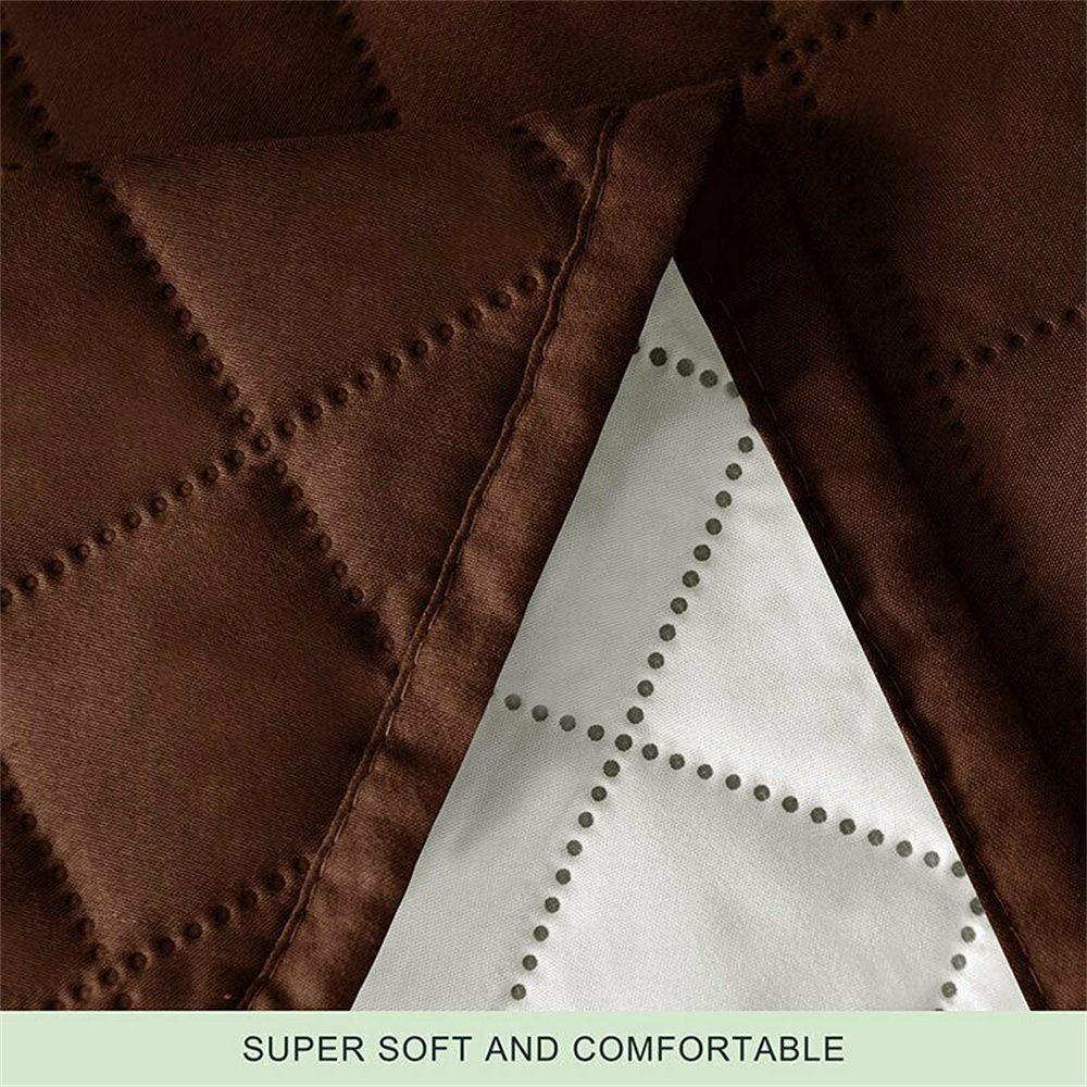 CONOPERY Thảm Lót Ghế Sofa Mềm Mại Có Túi Bên Tiện Dụng