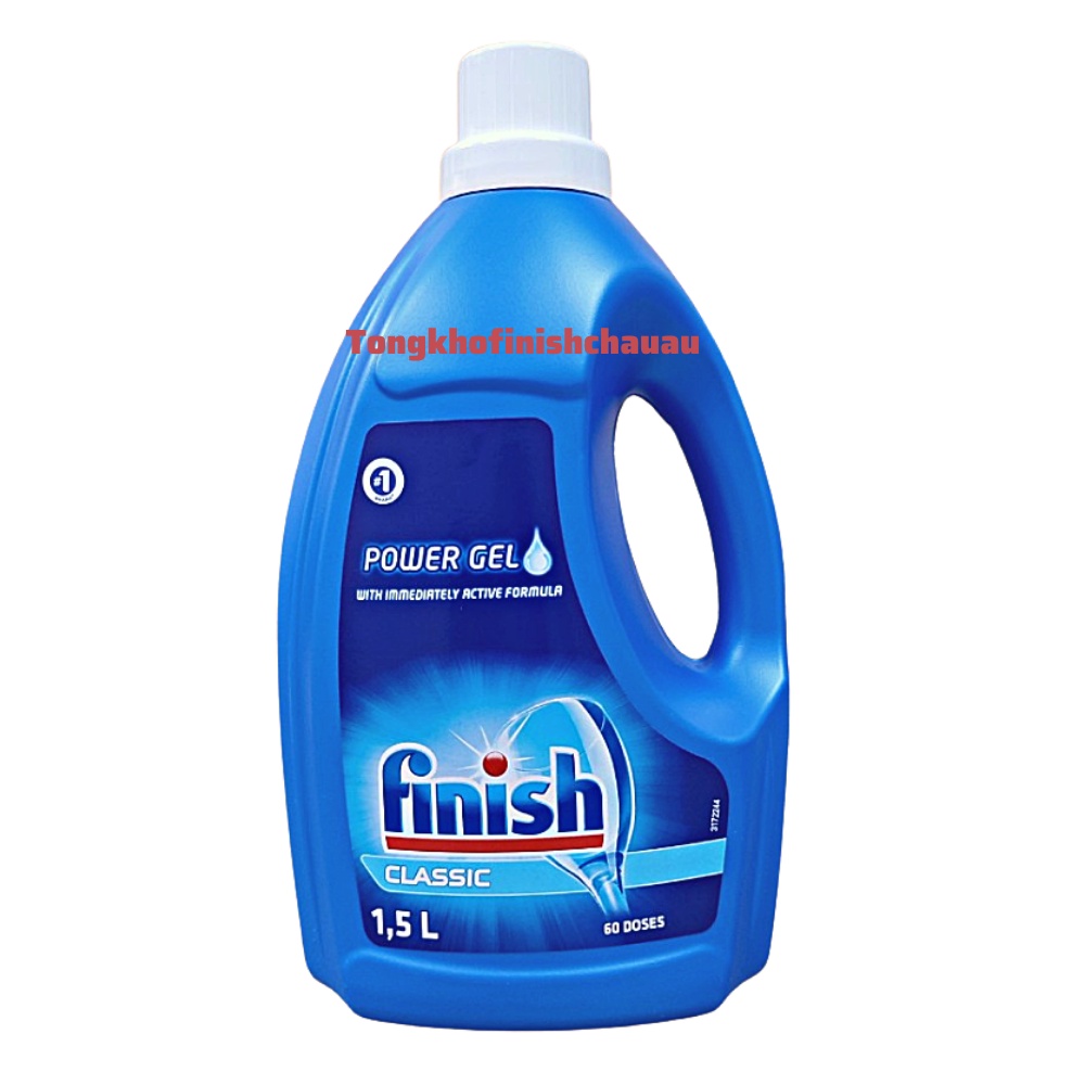 Gel rửa bát Finish Classic 1,5 lit - Chính hãng