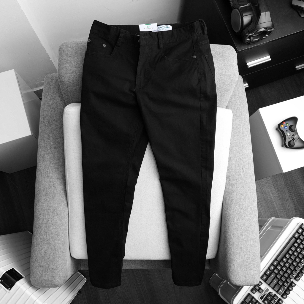 Uần Kaki Dài Giả Jeans Chất Xuất Hàn Cotton Co Giãn , Form Ôm nhẹ Trẻ Trung, BigSize 100kg - Ivanbigsize