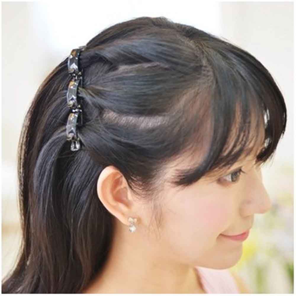 Kẹp Tóc Đôi Bằng Resin Tạo Kiểu Tóc Mái Đôi Thiết Kế Dễ Sử Dụng ME