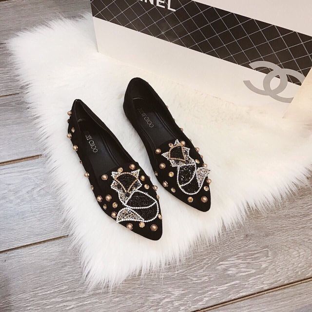 Giầy slipon họa tiết hồ ly HN135