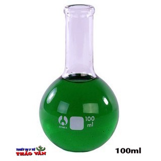 Bình cầu đáy bằng cổ trơn