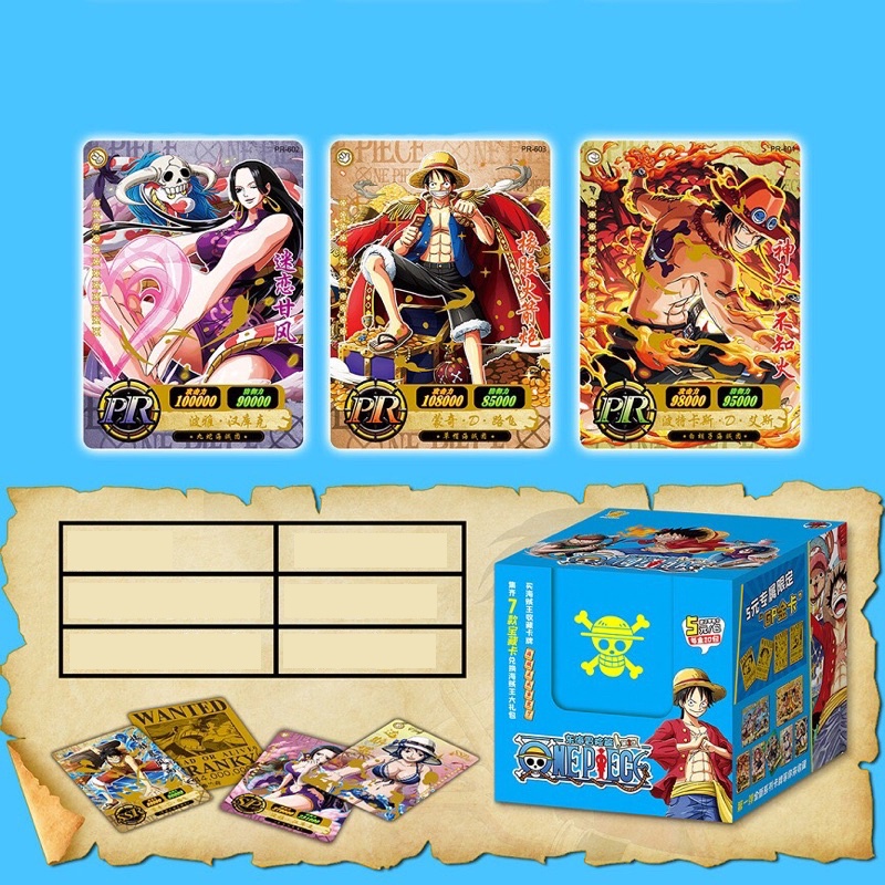 (M40) Set ảnh thẻ nhân vật ONE PIECE - VÀNG XANH card ảnh in hình anime chibi