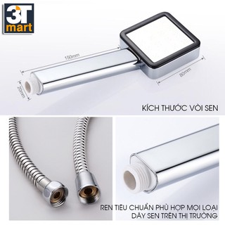 BỘ VÒI SEN TĂNG ÁP C'MON TS-06