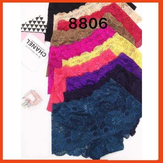 Combo 10 quần chip đùi ren mềm 8806 chuyên sỉ đồ lót hà đông