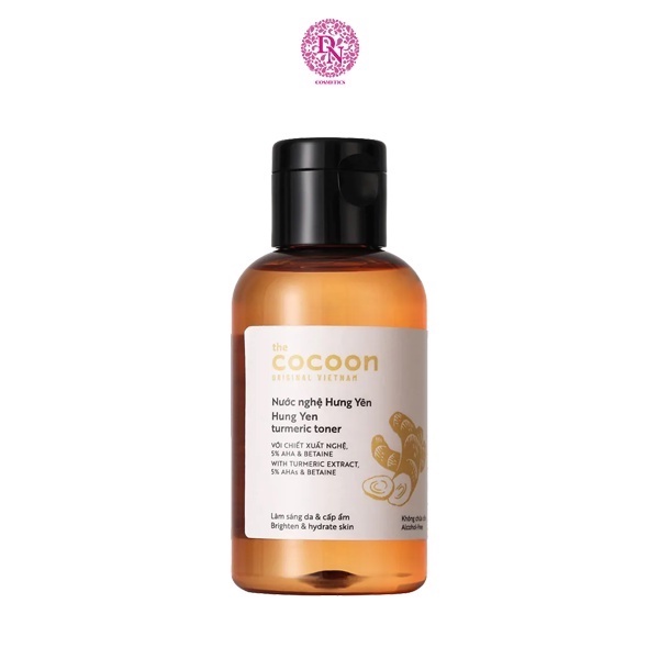 Nước Hoa Hồng Nghệ Hưng Yên Cocoon Hung Yen Turmeric Toner 140ml