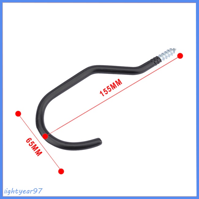 Bộ 2 Móc Treo Xe Đạp Gắn Tường Dễ Lắp Đặt Tiện Dụng