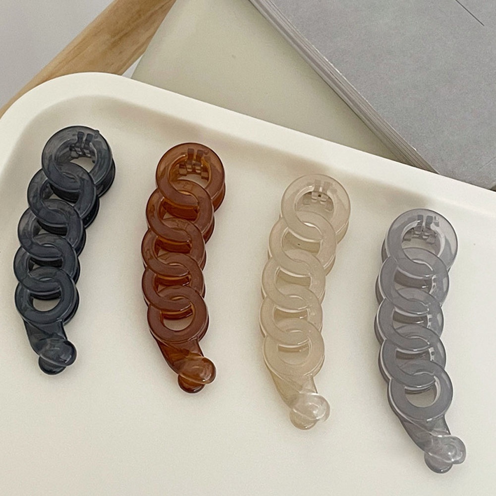 Kẹp Tóc Càng Cua Nhựa Nhiều Màu