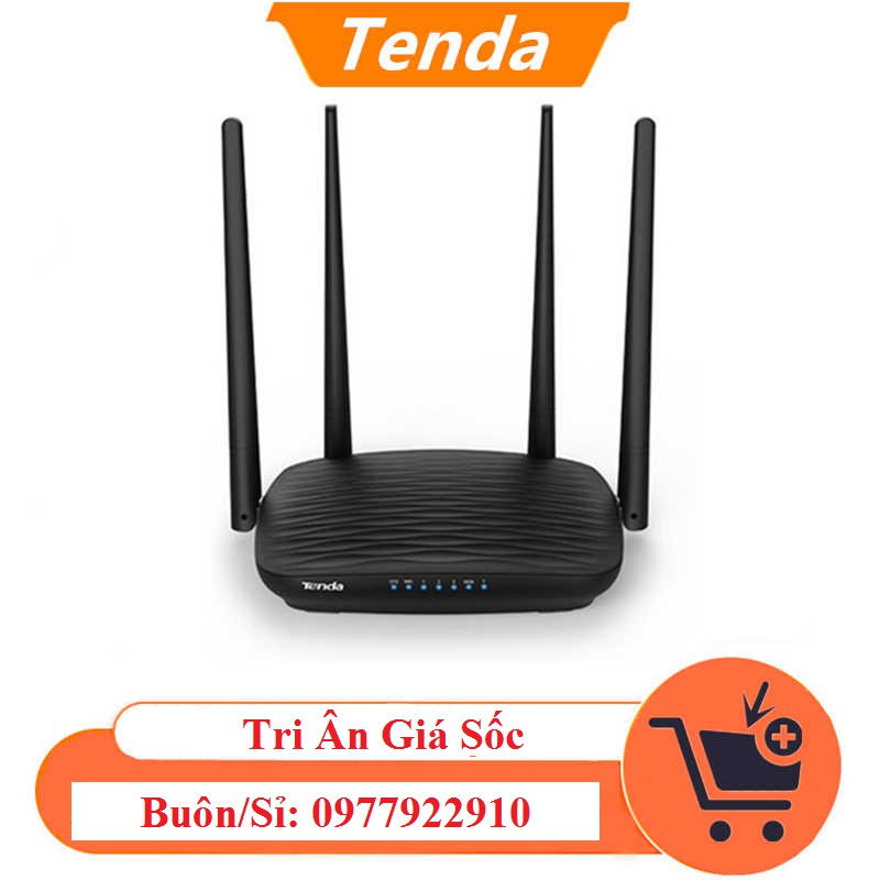 Bộ Phát Wifi 2 băng tần 4 râu Tốc Độ Cao 1200Mbps_Used