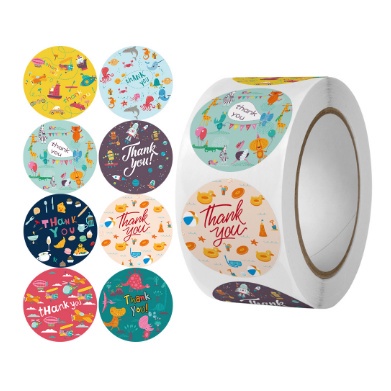 Sticker khen thưởng  tạo hứng thú cho bé học tiếng Anh hàng loại dày, in sắc nét Big Cat Shop