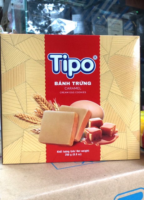 Bánh Trứng Tipo Caramel Hộp 250g