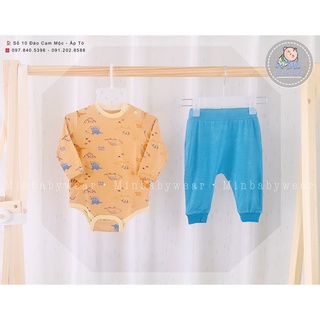 [Chaang] Bộ sơ sinh body chip cho bé yêu