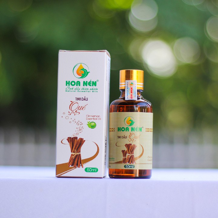 Tinh Dầu Quế Nguyên Chất Hoa Nén 50ml - Tinh dầu xông phòng, khử mùi, đuỗi muỗi hiệu quả