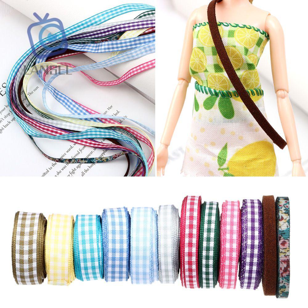 Dây ruy băng cotton dùng làm phụ kiện trang trí quần áo búp bê DIY