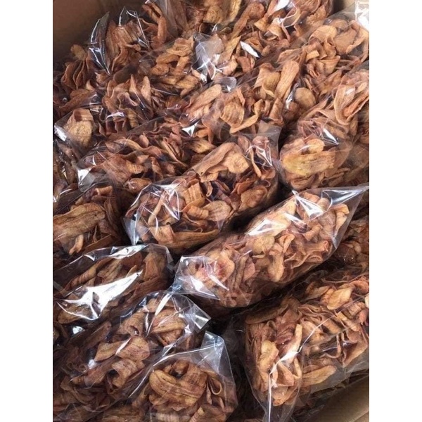 250Gr Chuối sấy Gia Lai Không đường giòn hàng date mới