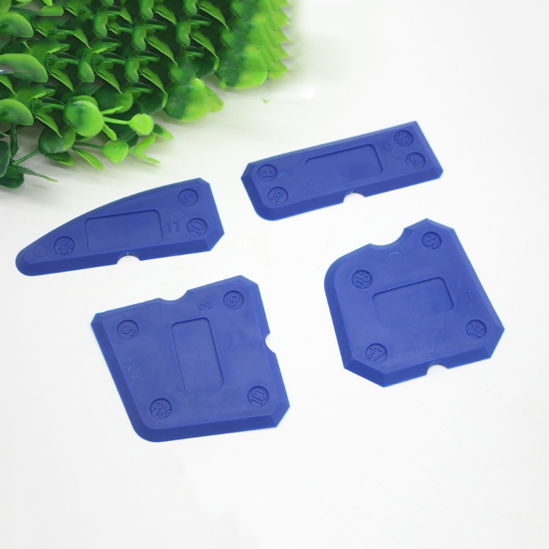 Set 4 Dụng Cụ Silicone Chà Ron Gạch Men