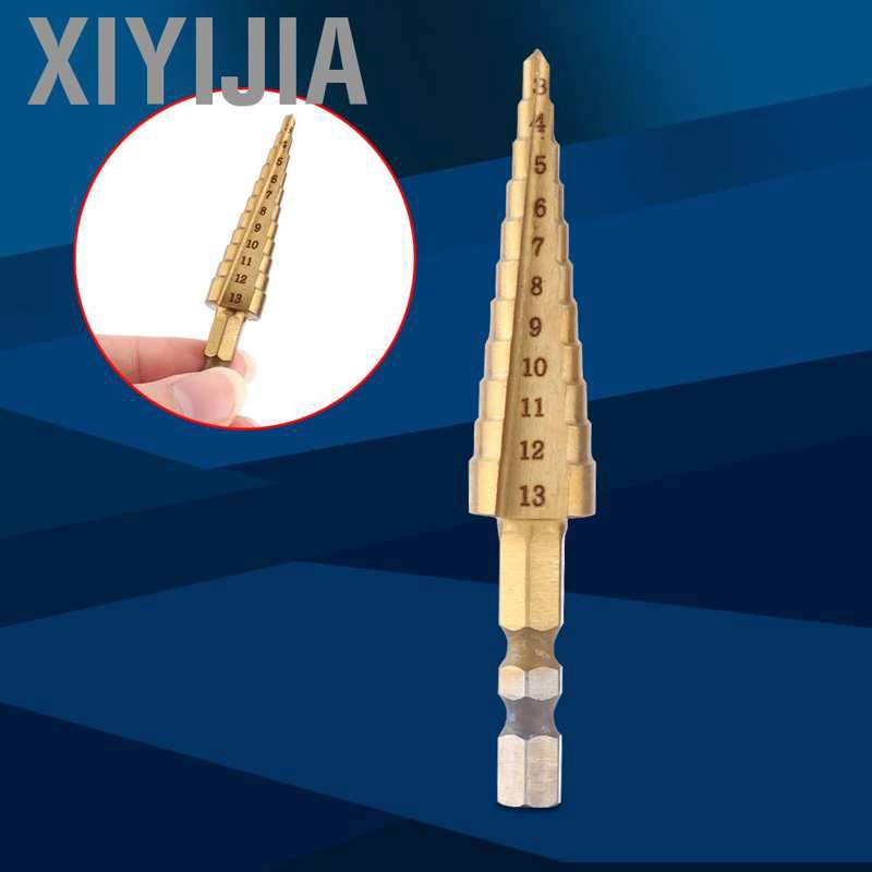 1 Mũi Khoan Bước Bằng Thép Titan Tốc Độ Cao