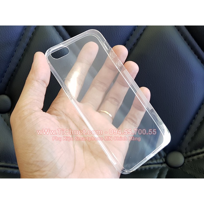 [Chính Hiệu OuCase] Ốp lưng iPhone 5/ 5s/ SE Dẻo Trong Suốt