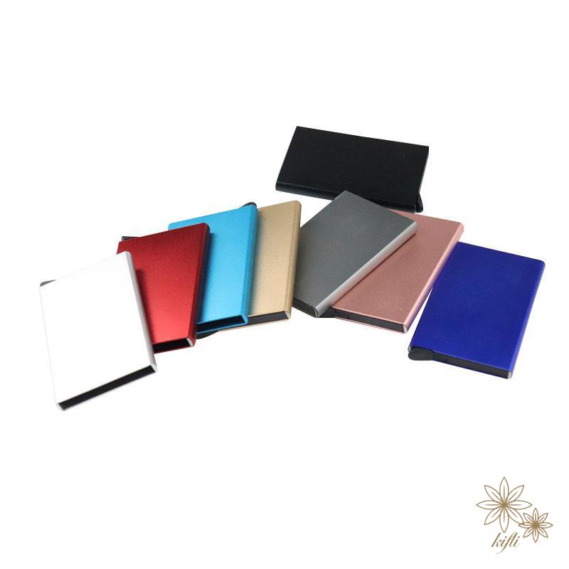 Hộp Đựng Thẻ Tín Dụng Dạng Bật Tự Động Bằng Hợp Kim Nhôm