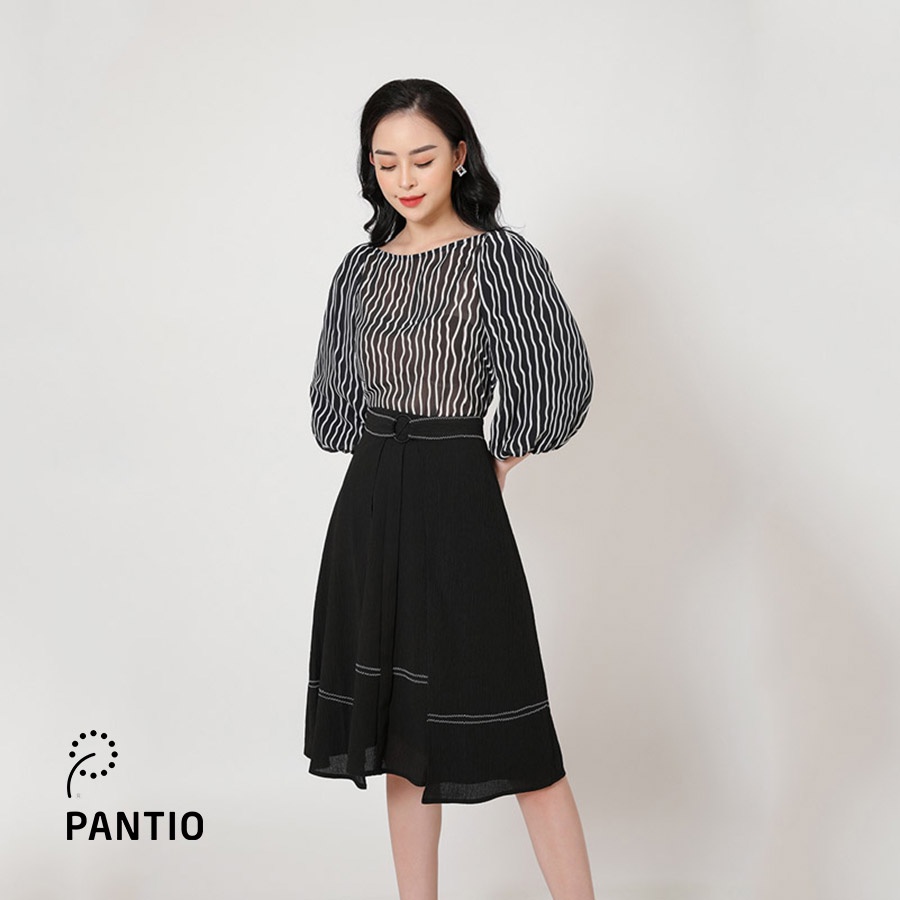Chân váy dài voan mỏng nhẹ nhàng hai lớp thời trang BJD3523 - PANTIO