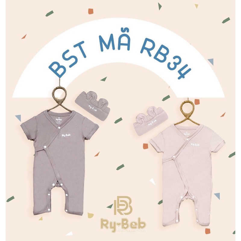 RyBeb - Body cộc kèm turban tai gấu RB34