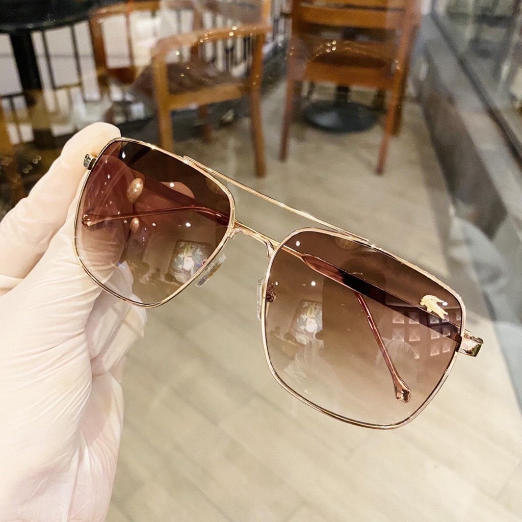 [Tặng Kèm Hộp Đựng+Khăn Lau] Mắt Kính Thời Trang Nam Cao Cấp Dáng Vuông  JJLC43, Tròng Kính Chống Tia UV | BigBuy360 - bigbuy360.vn