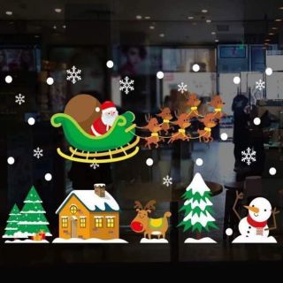 Miếng dán trang trí Noel