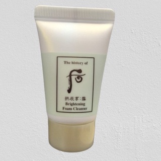 Combo 10 tuýp sữa rửa mặt làm trắng sáng da Whoo Brightening Cleansing Foam - Chính hãng LG Vina