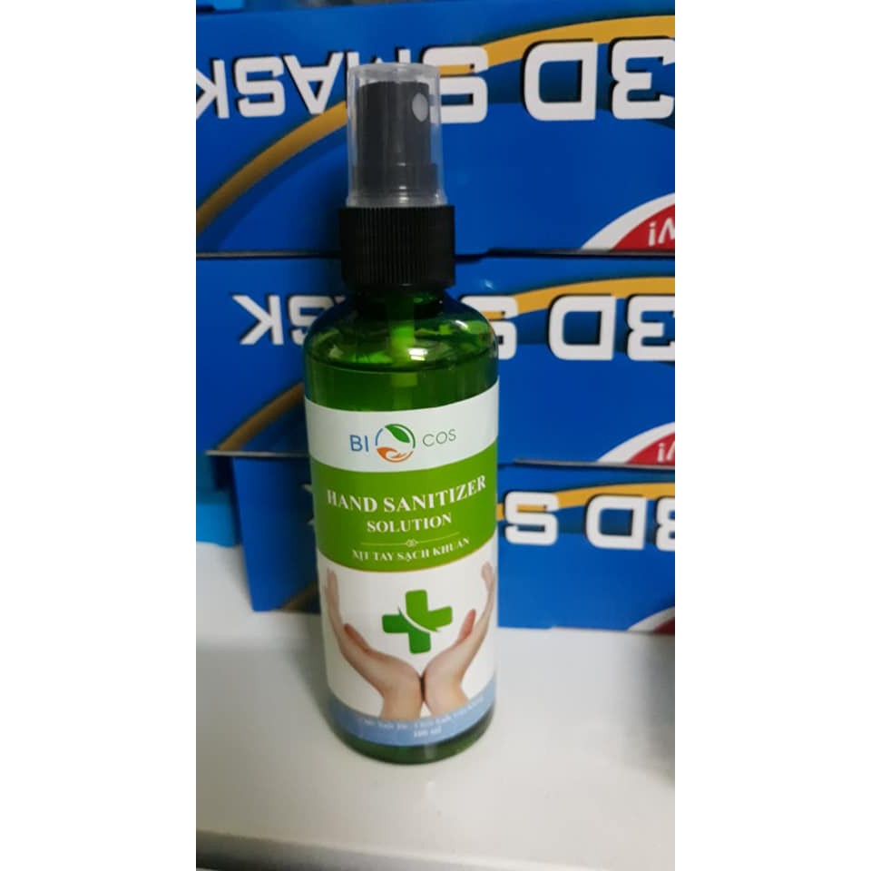 Xịt rửa tay kháng khuẩn khô Bio-100ml | BigBuy360 - bigbuy360.vn