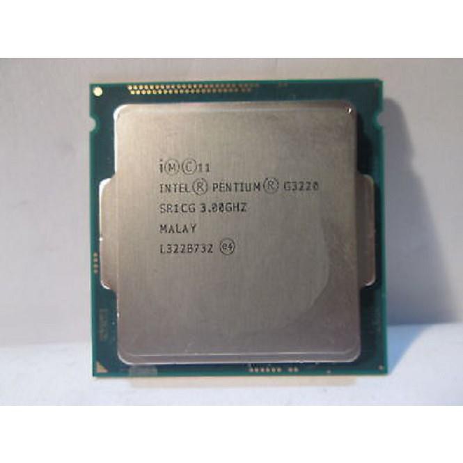 Bộ vi xử lý CPU Pentium G3220 Bộ nhớ cache 3M, 3,00 GHz socket 1150 dành cho main h81,b85