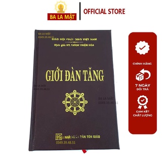 Sách - kinh giới đàn tăng trọn bộ bìa da - ba la mật