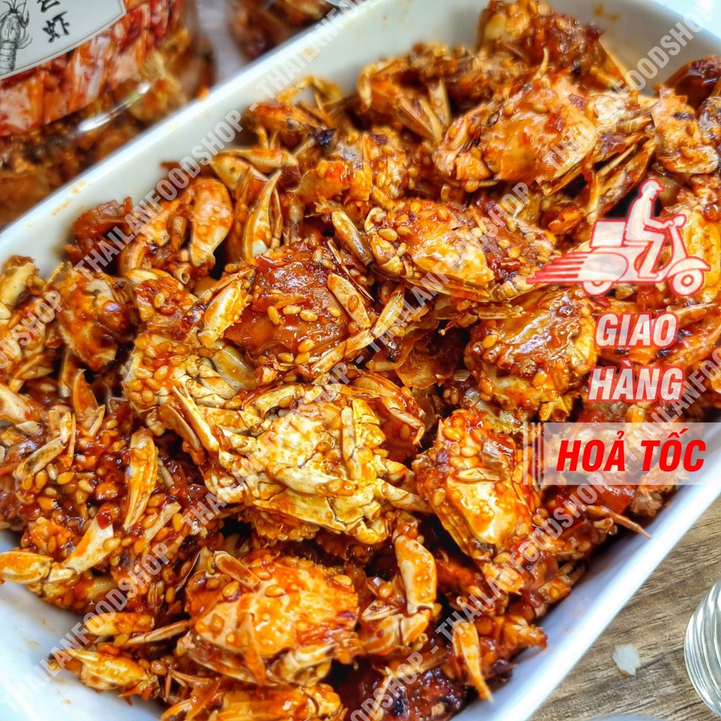 Ghẹ Sữa Tẩm Vị Sốt Sate Mật Ong Cay Giòn - Hộp 320Gr