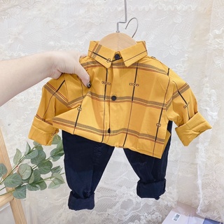 Áo sơ mi cổ đức cho bé trai và bé gái