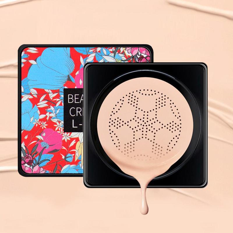 Kem Nền BB Air Cushion Che Khuyết Điểm Làm Trắng Da Chống Thấm Nước Kèm Mút Trang Điểm Hình