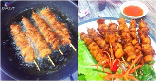 Thịt gà xiên que CP